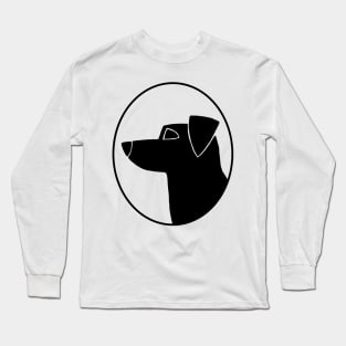 Jack Russell Terrier Cameo Long Sleeve T-Shirt